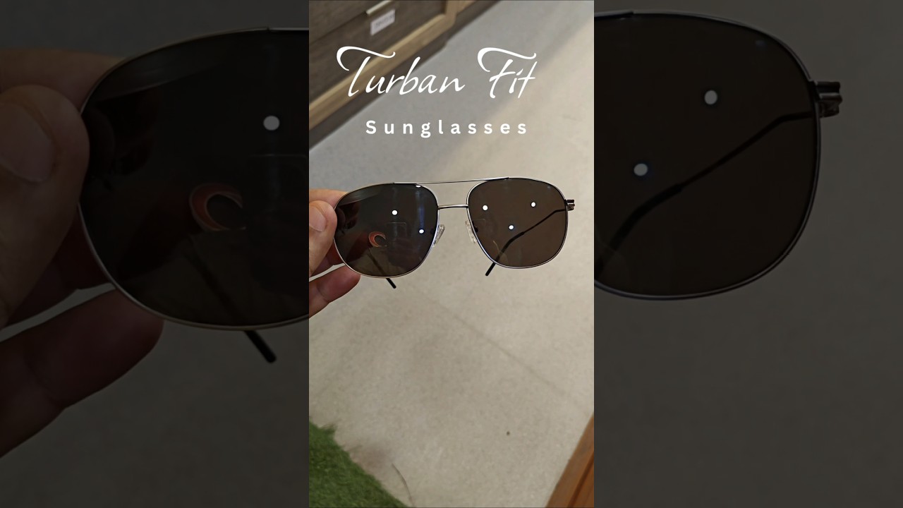 Turban Fit Sunglasses #sunglasses #turbanators #fashion #reels