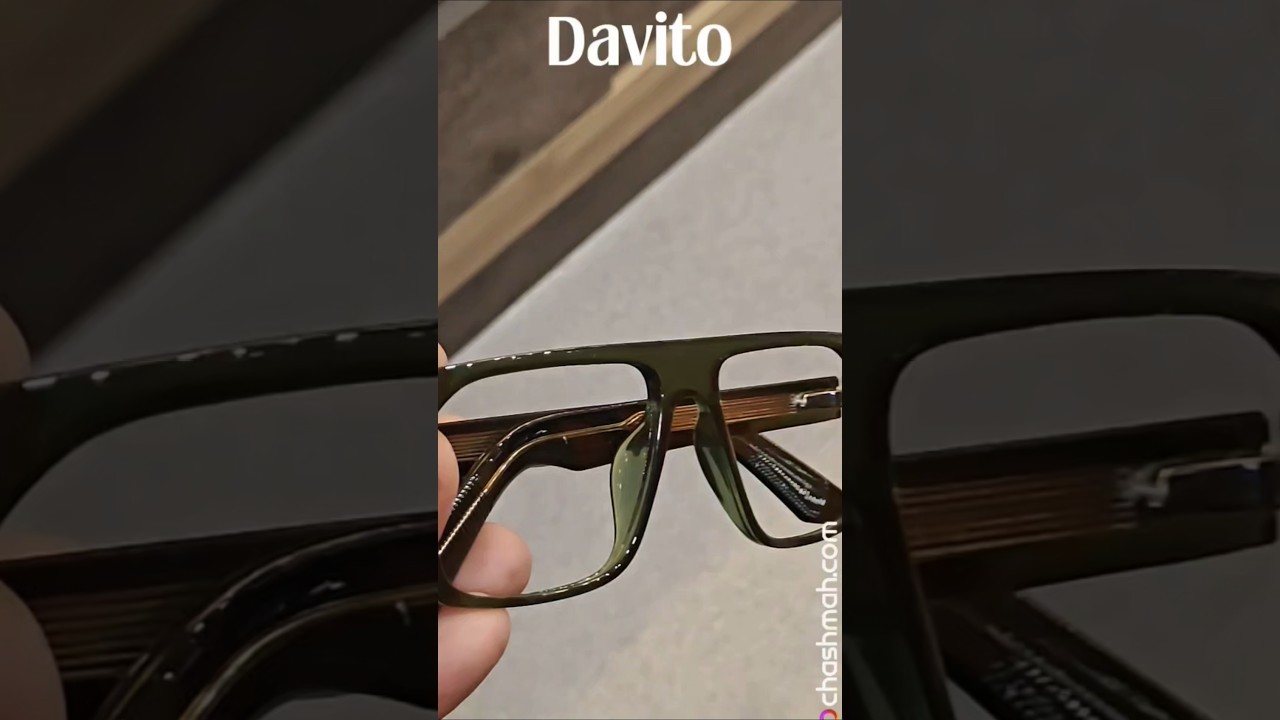 Davito Green Bold Eyeglasses at Chashmah.com#sunglasses #eyewear #fashion #modern #trending