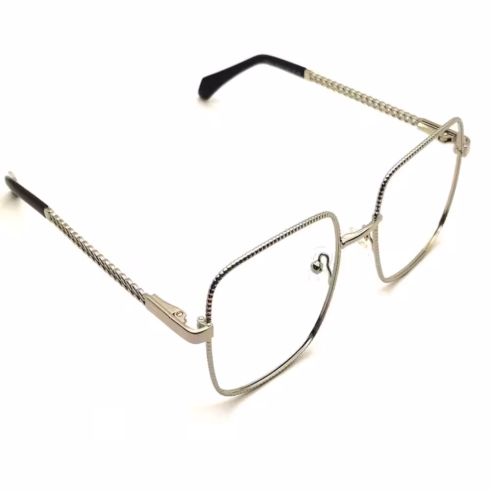 Alternative view of Designer Silver Butterfly Metal Eyeglasses Online