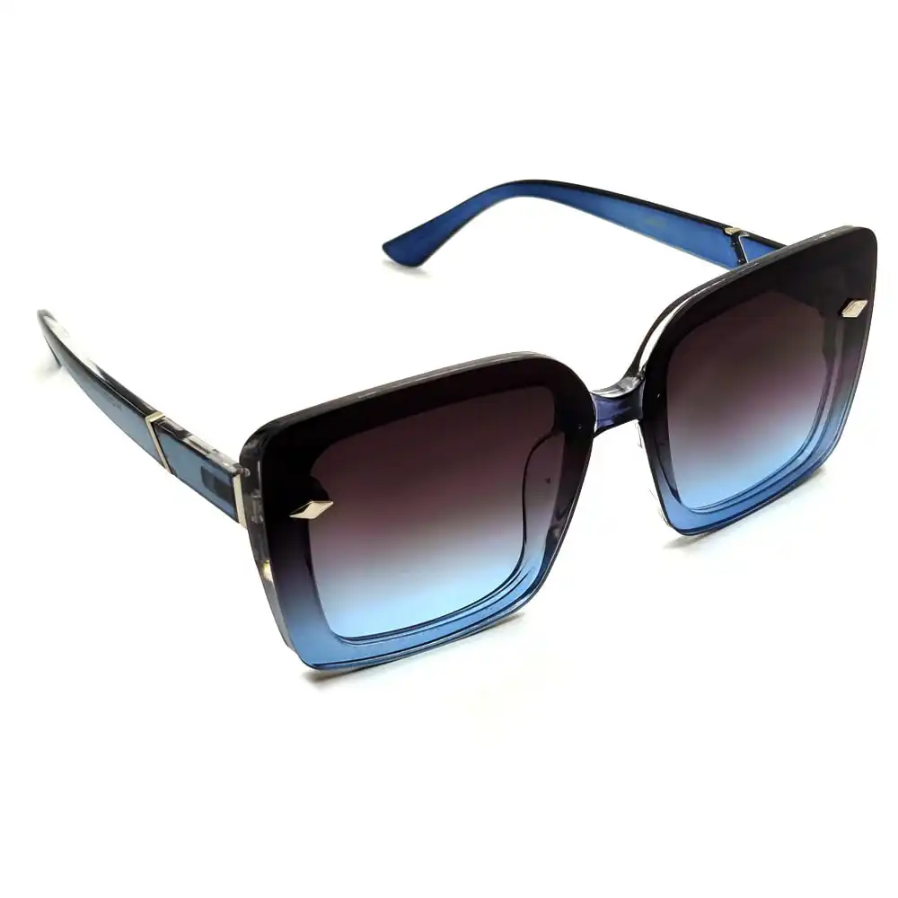 Alternative view of Celebrity Blue Butterfly Sunglasses -HM207