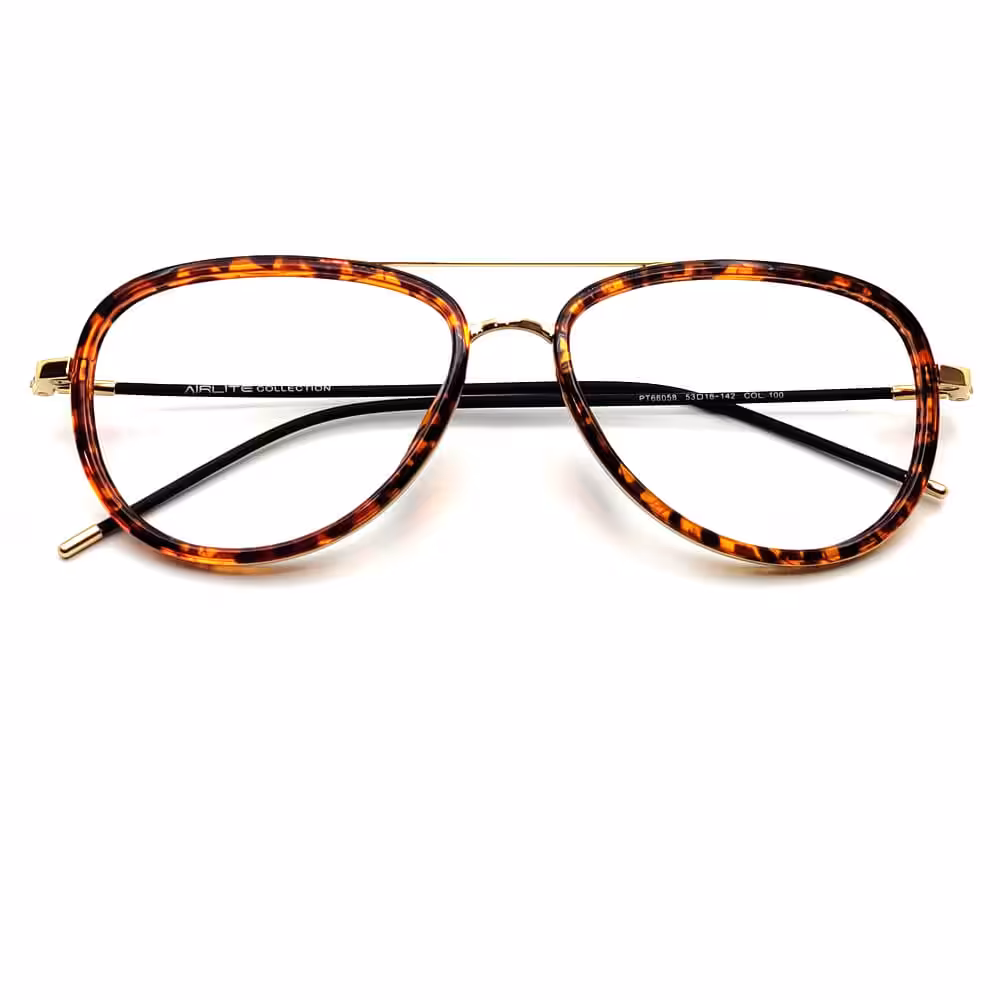 Leopard Aviator Eyeglasses -PT66058 6 Buy aviator sunglasses online