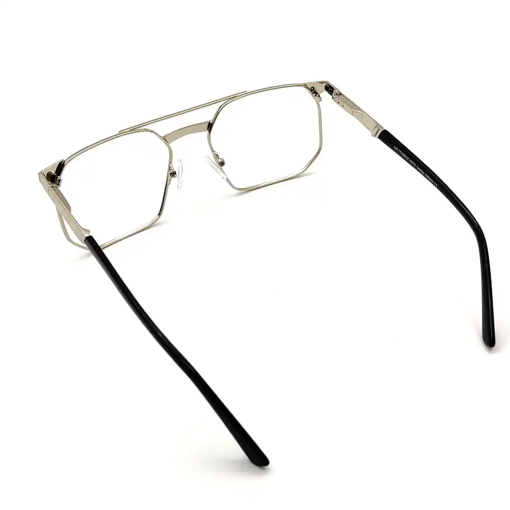 Metal Geometric Eyeglasses Online -22001S 4 Metal Geometric Eyeglasses Online -22001S