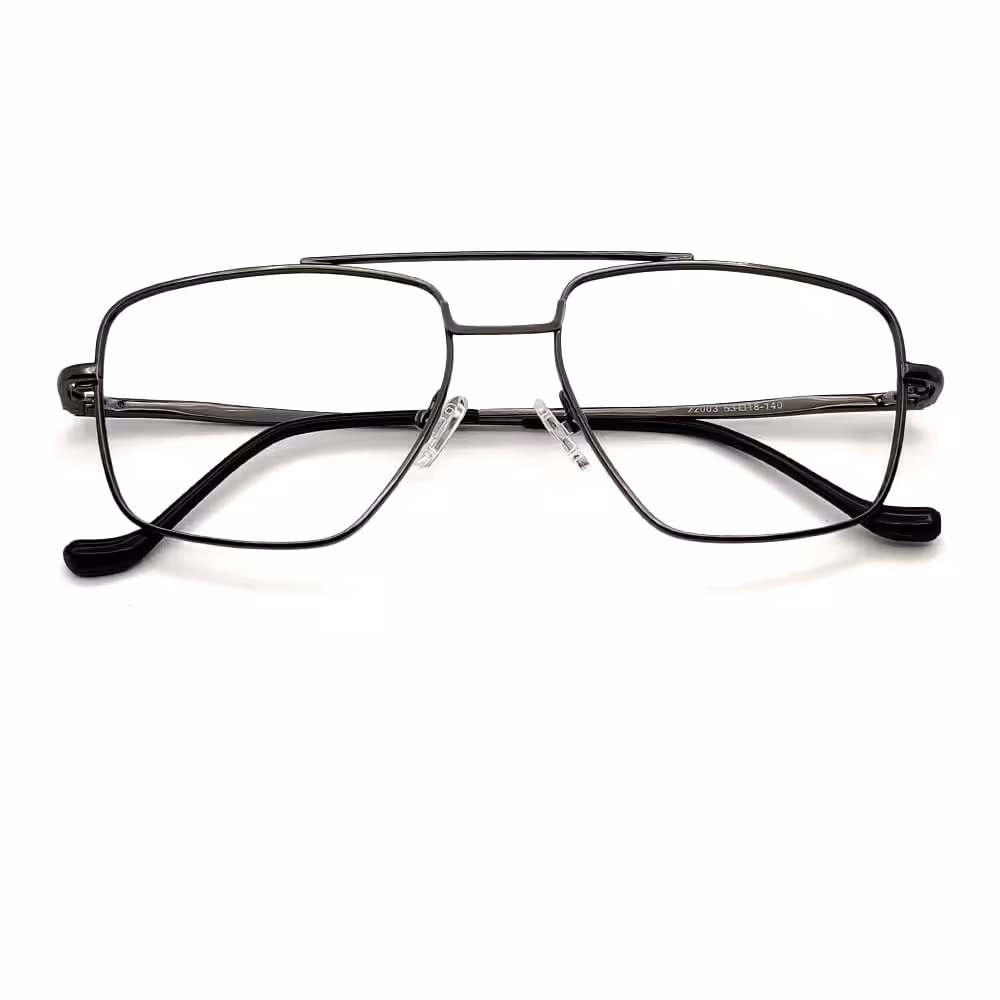 Metal Rectangle Eyeglasses Online -22003B 5 buy rectangle eyeglasses online at octa lifestyle