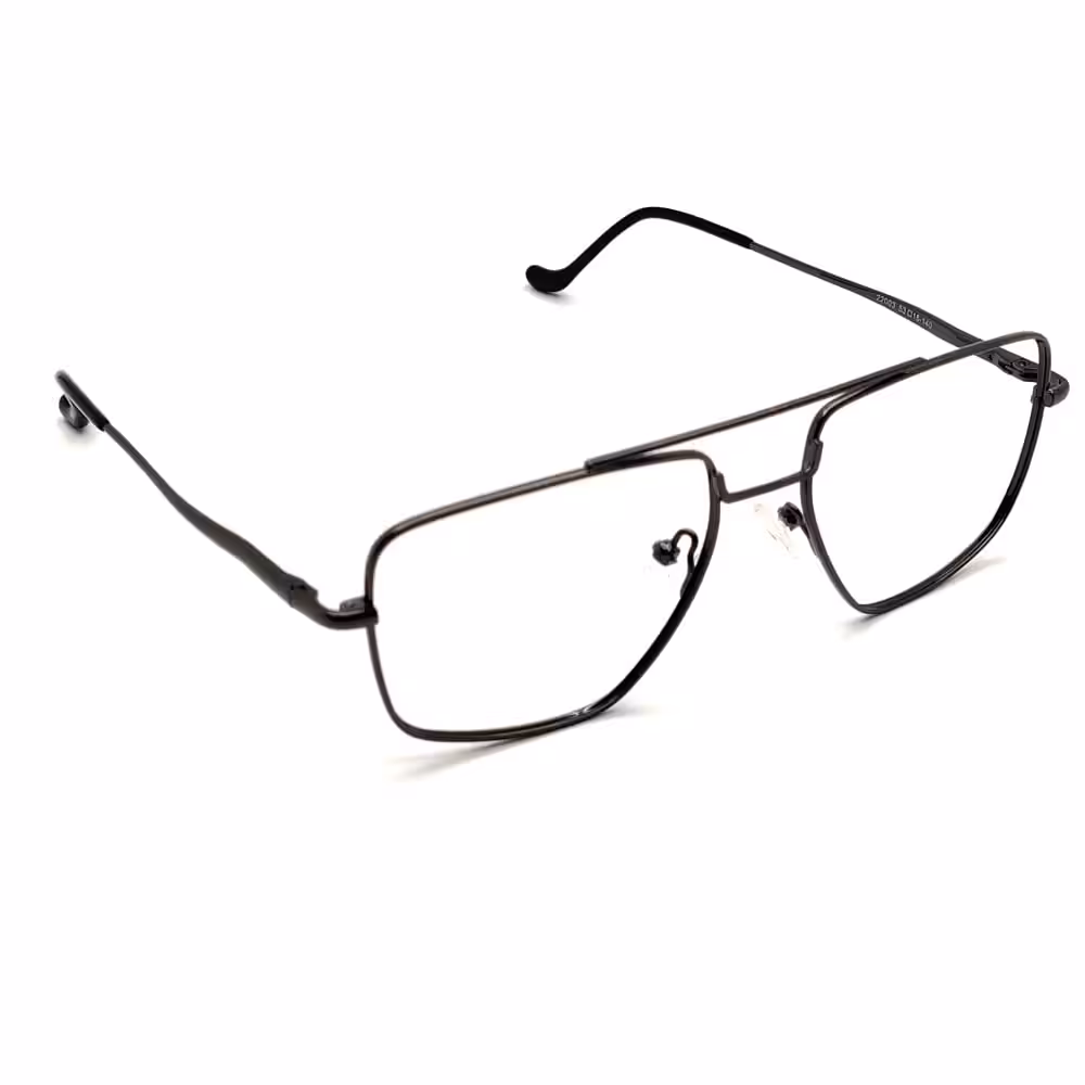 Alternative view of Metal Rectangle Eyeglasses Online -22003B