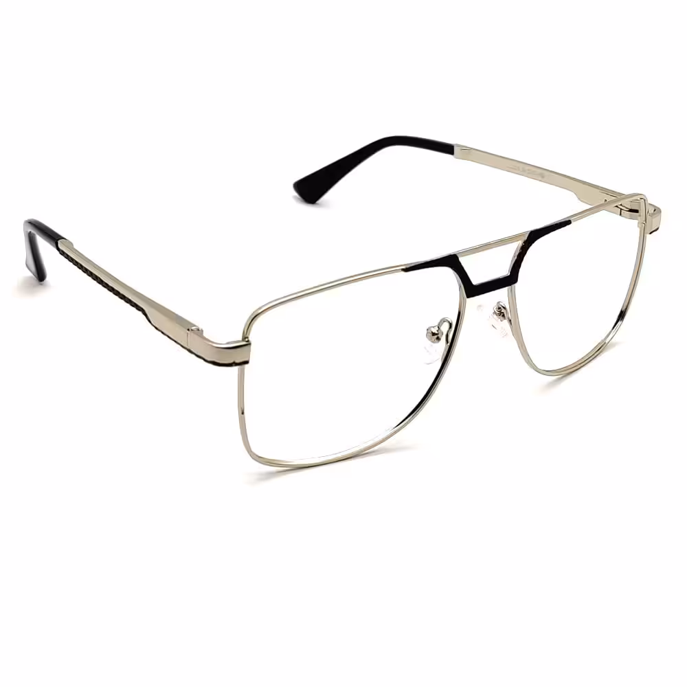 Alternative view of Metal Rectangle Eyeglasses Online -22005s