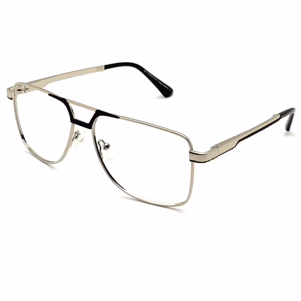 Metal Rectangle Eyeglasses Online -22005s 3 Buy Square Eyeglasses online