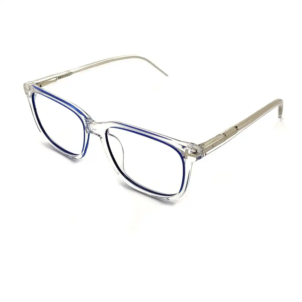 Alternative view of Dual Tone Transparent Eyeglasses Online -EG003
