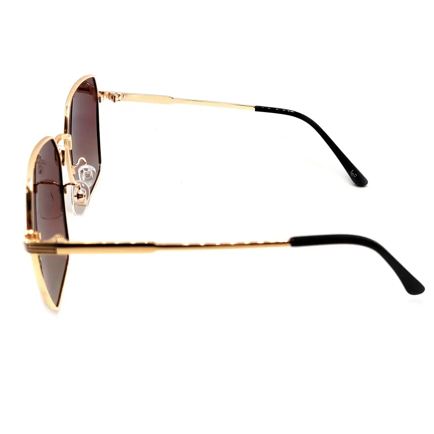 Brown Polarized Square Sunglasses-9218BR 4 buy Sunglasses online at chashmah.com