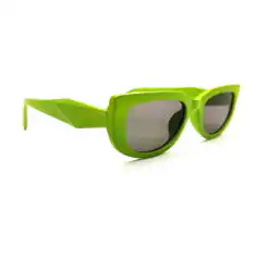 Alternative view of ME Green Geometric Sunglasses Online- 1121GR