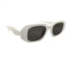Alternative view of ME White Retro Sunglasses Online- 1123W