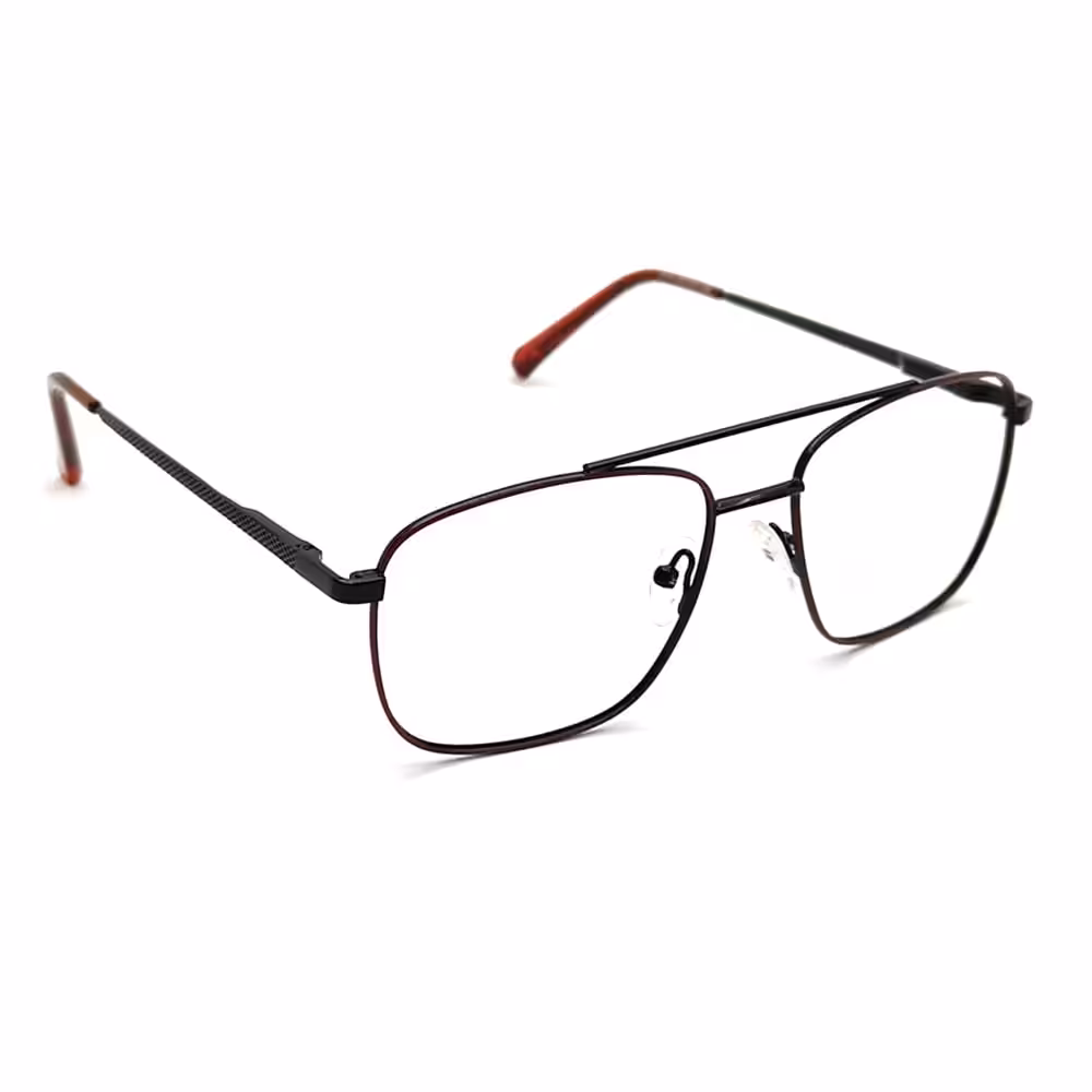 Red Doublebar Eyeglasses Online - 2114 3 double bar eyeglasses online