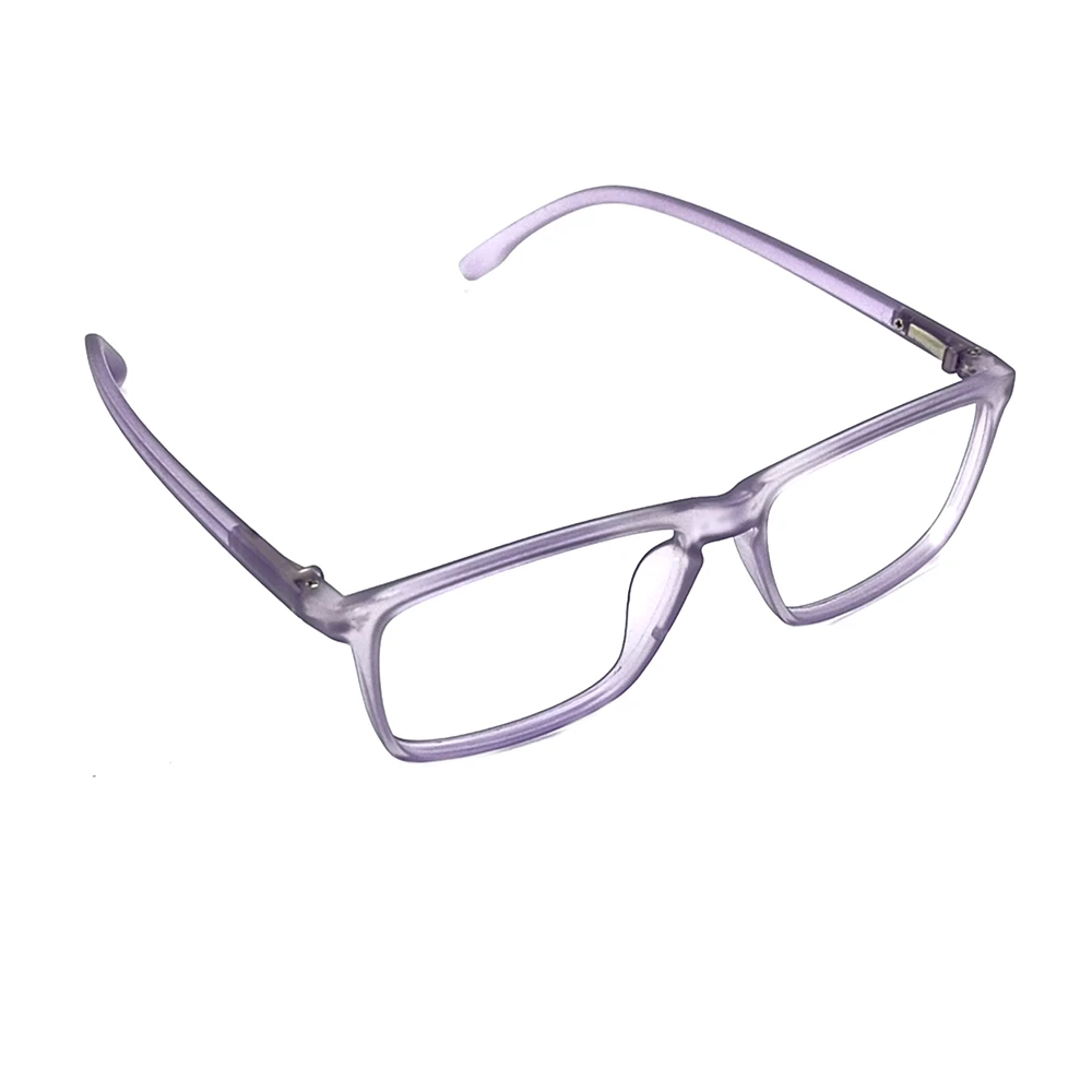 Purple Rectangular Airflex Eyeglasses at chashmah.com