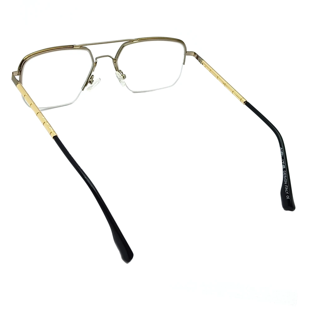 Golden Half Frames Eyeglasses Online