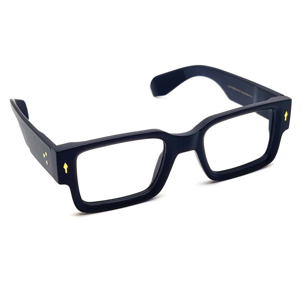 Black Bold Rectangular Eyeglasses Online