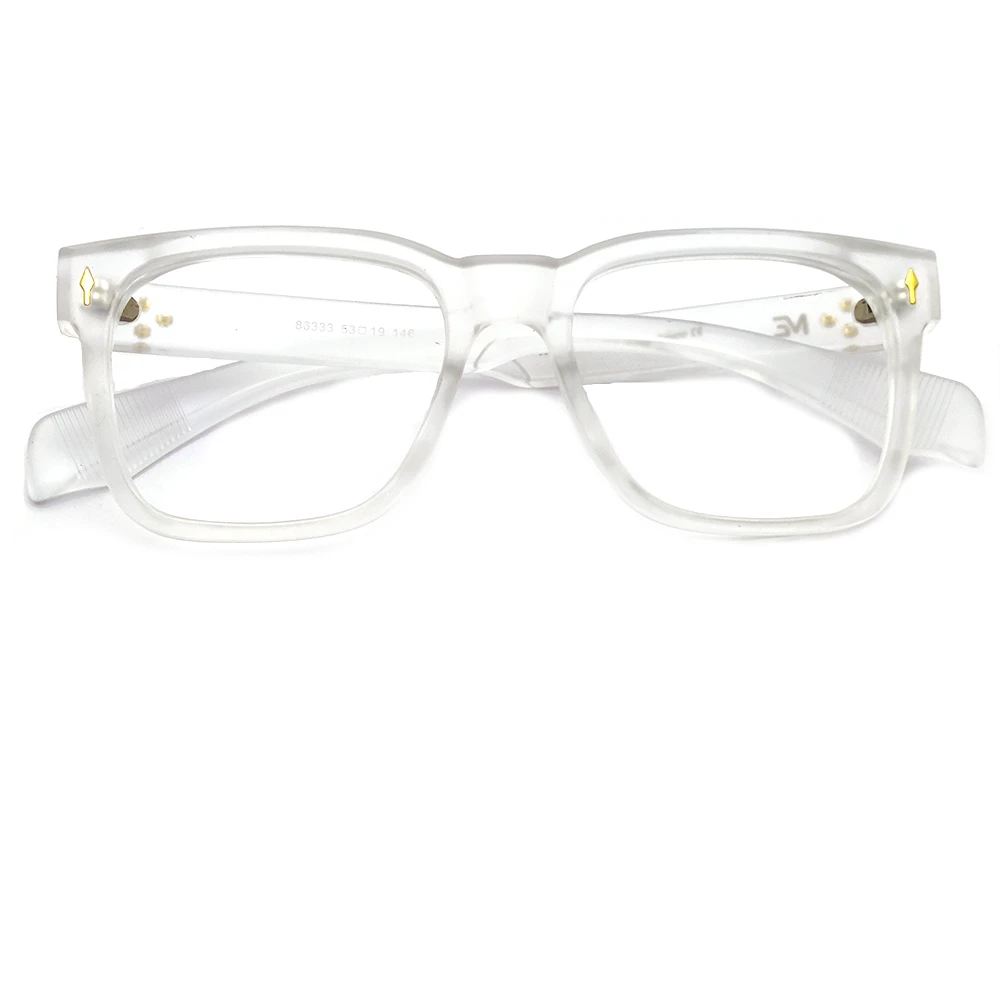 White Bold Eyeglasses Online