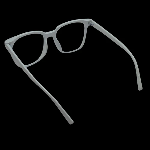 White Over-Sized Bold Eyeglasses Online