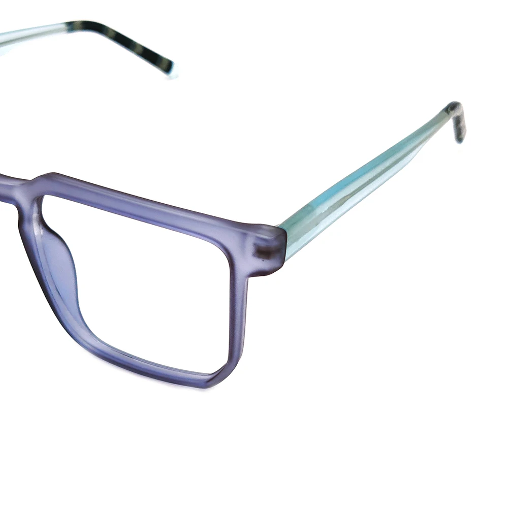 Grey Oversized Square Eyeglasses Online at Chashmah.com