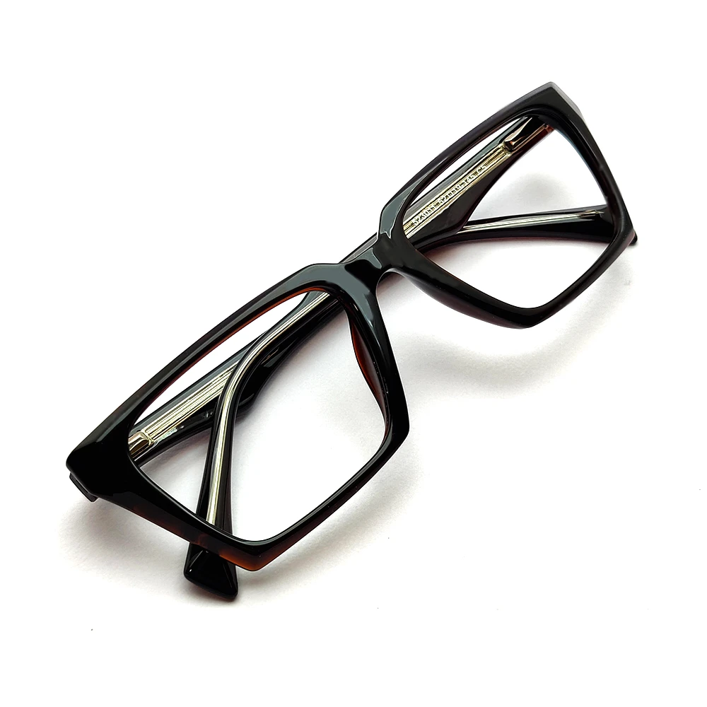 Shark Eyeglasses Online in Olive Green