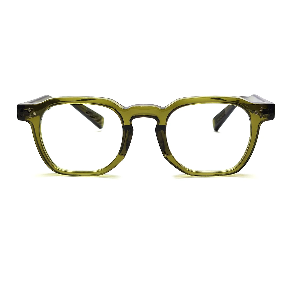 Olive Green Bold eyeglasses