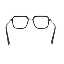 Stunning Black Rectangular Eyeglasses