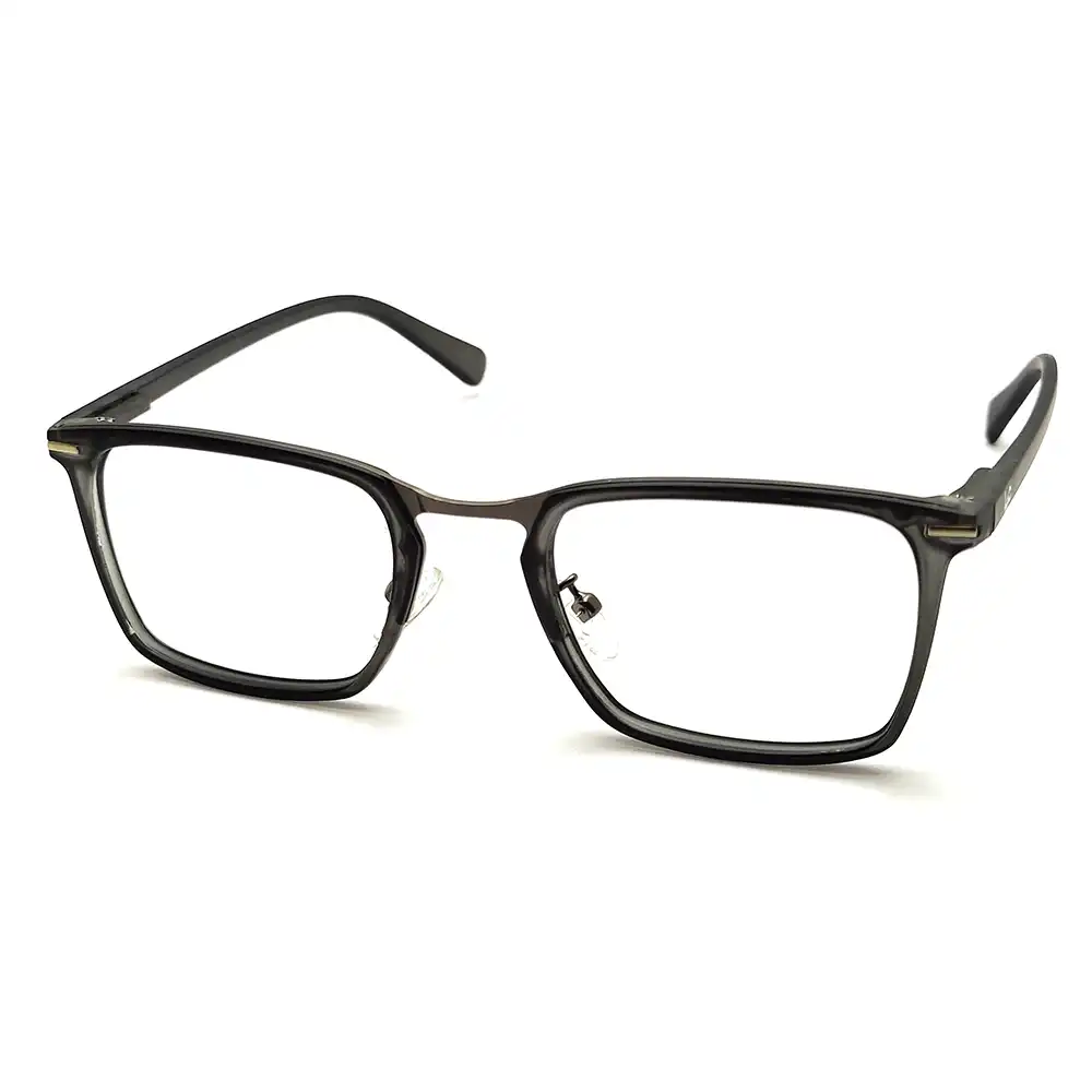 Black Rectangular Stylish Eyeglasses At Chashmah.com