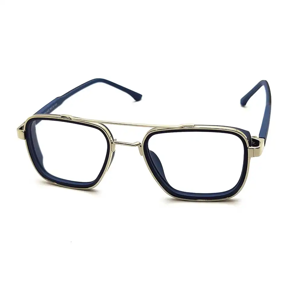 Blue Bold Lightweight Eyeglasses at chashmah.com
