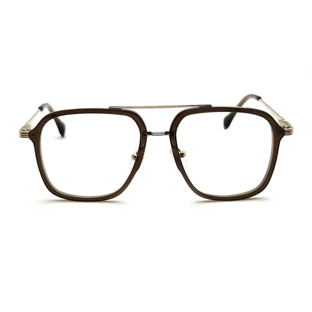 Premium Olive Green Eyeglasses at chashmah.com