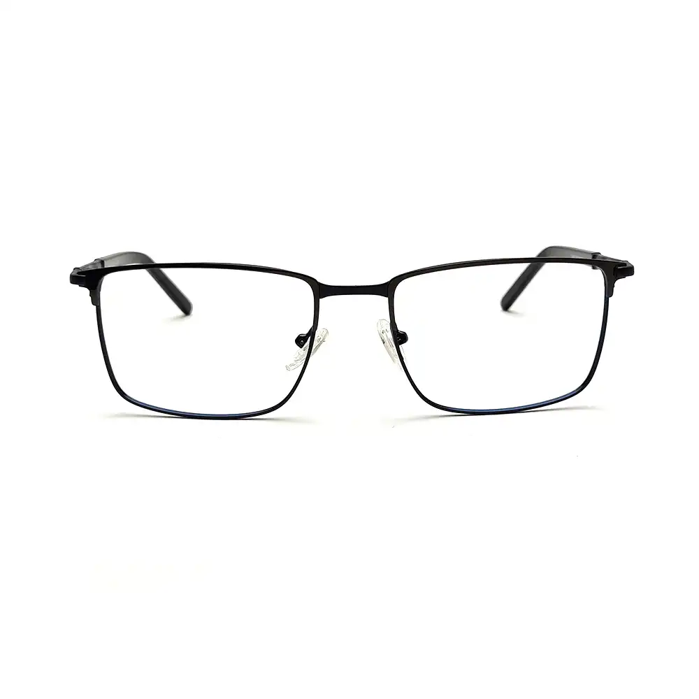 Premium Blue Metal Eyeglasses at Chashmah.com