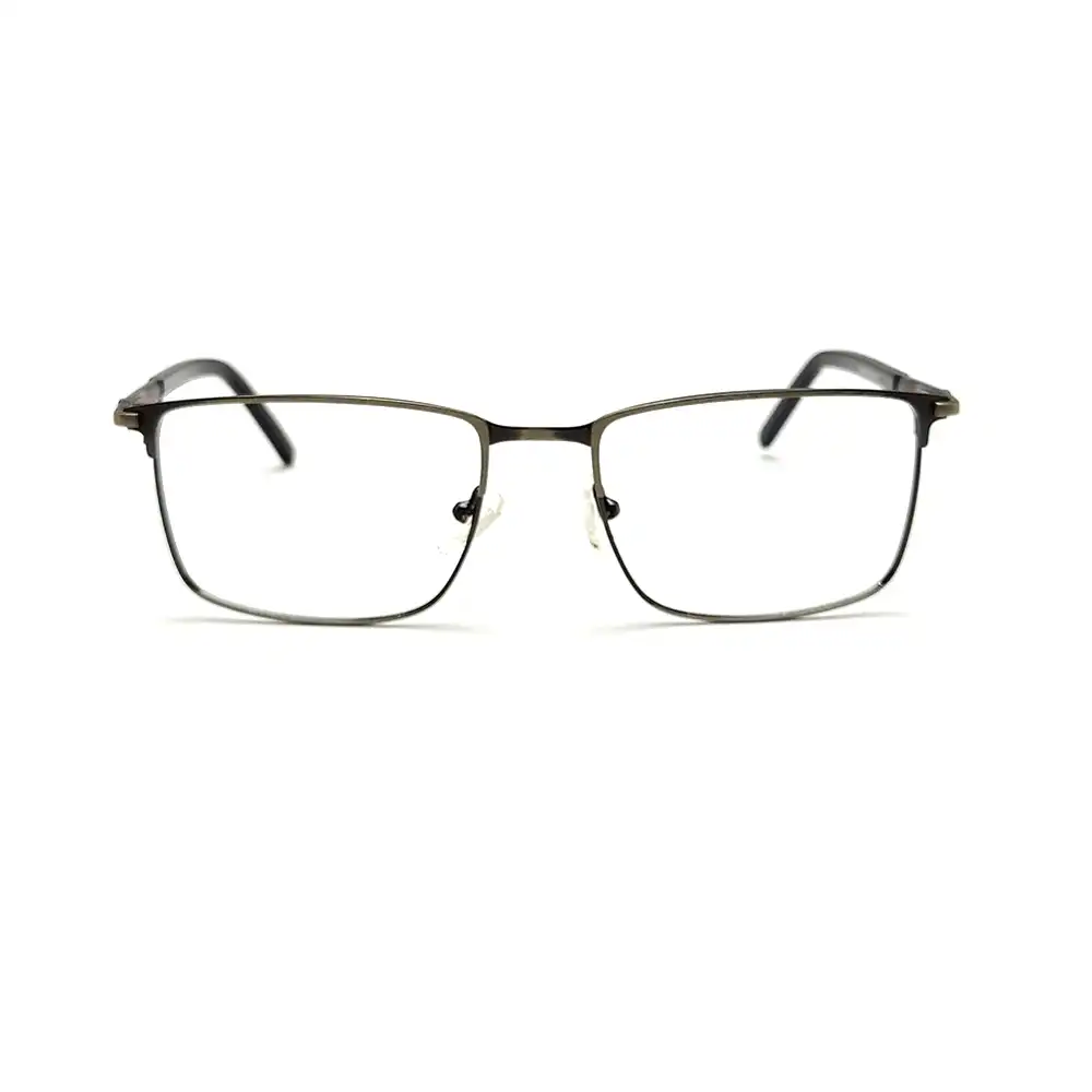 Premium Gun Metal Eyeglasses at Chashmah.com