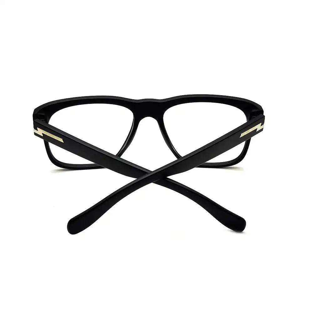 Black Bold OverSized Eyeglasses at Chashmah.com