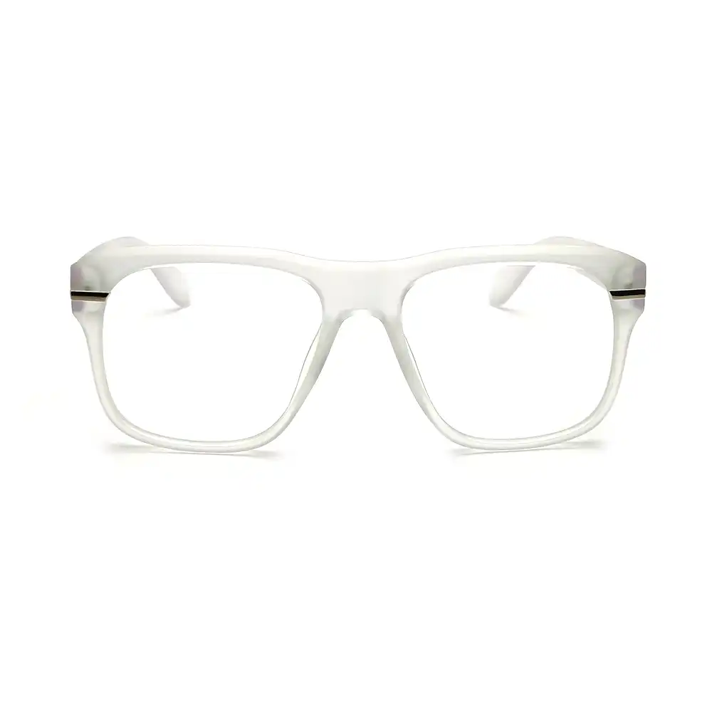 Matt White OverSized Eyeglasses at Chashmah.com