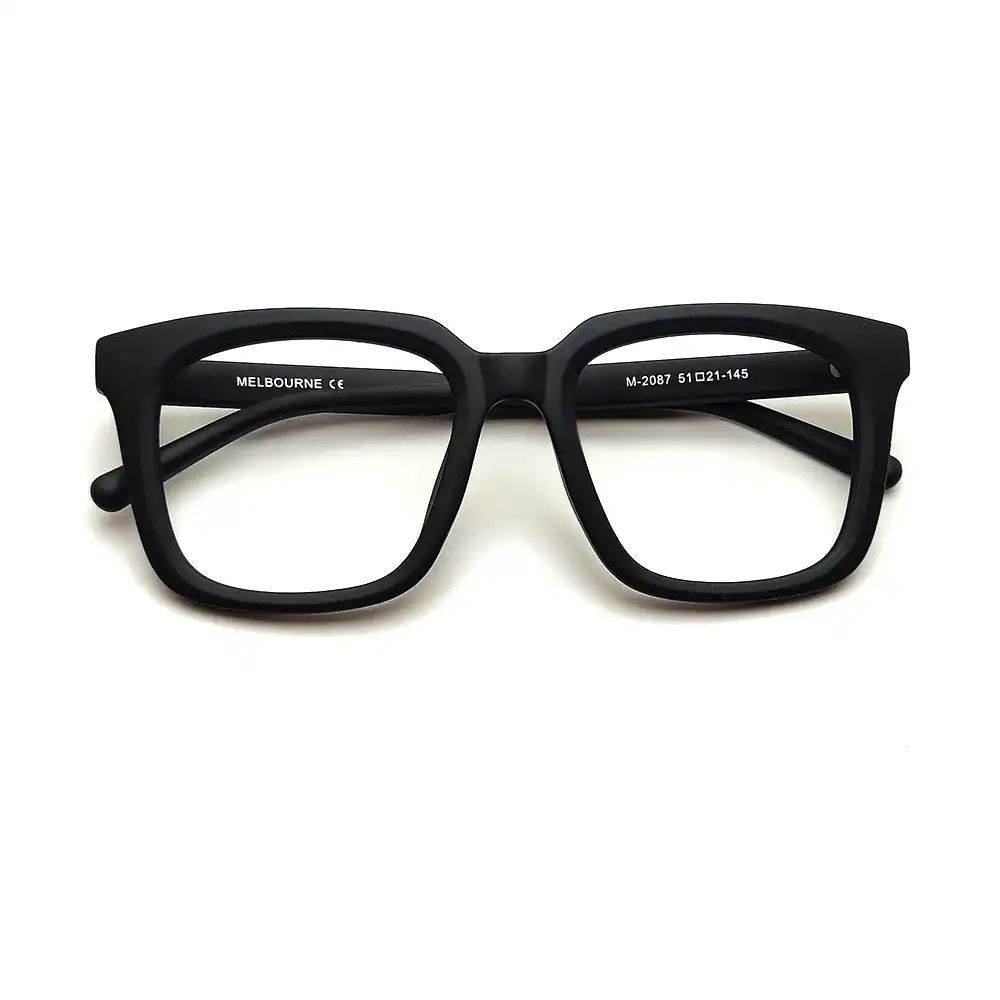 Black Oversize Fashion Eyeglasses