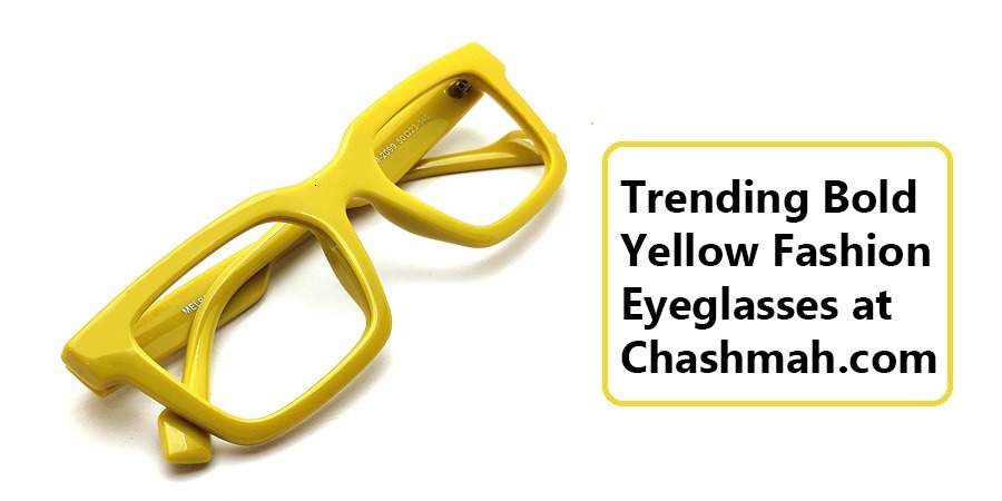 Yellow eyeglasses