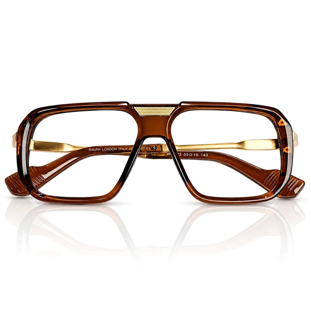 Dark Brown Fashion Eyeglasses - 6067 1 Buy Dark Brown Fashion Eyeglasses Online
