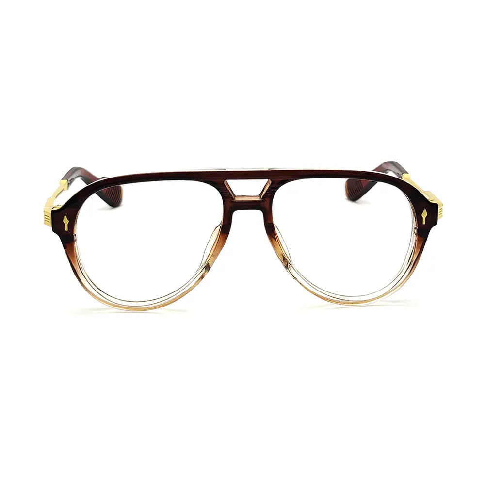 Premium Leopard Aviator Eyeglasses