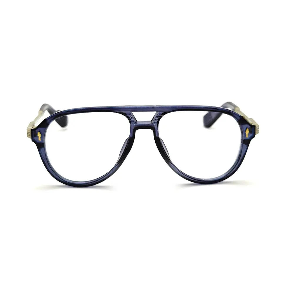 Exclusive Blue Aviator Eyeglasses