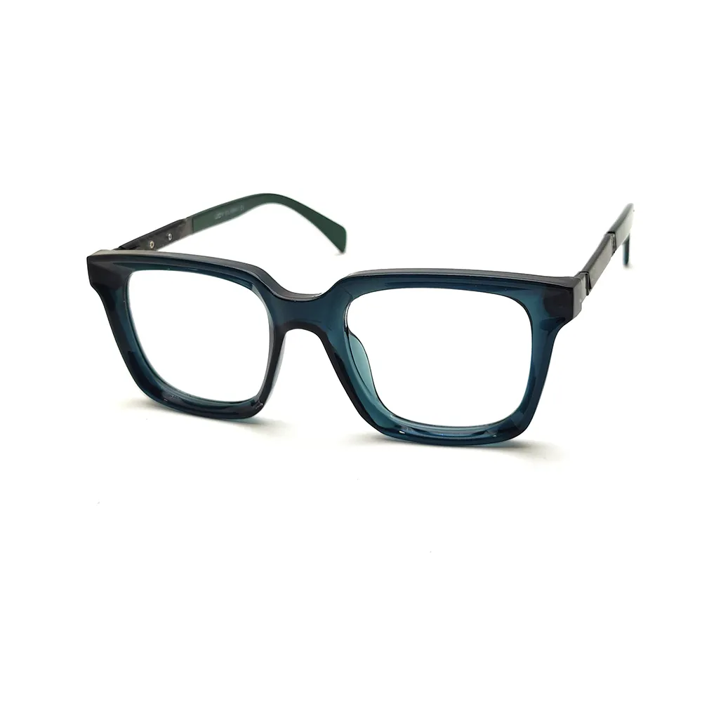 Bold Dark Green Eyeglasses 71001 Chashmah