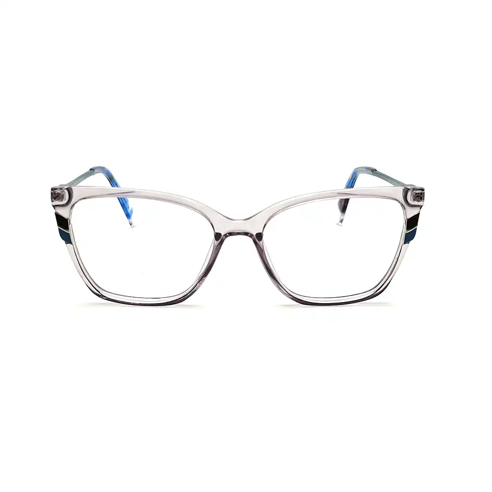 Ice Blue Cat Eyeglasses