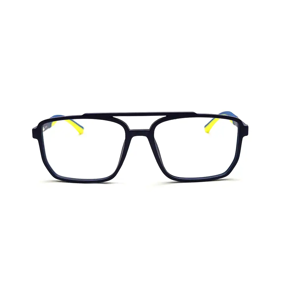 Navy Blue Aviators Eyeglasses