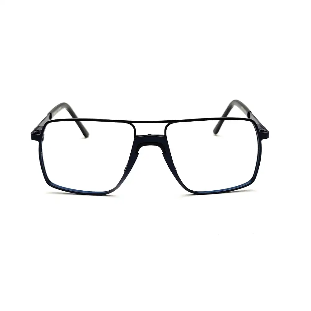 Blue Square Comfort Eyeglasses