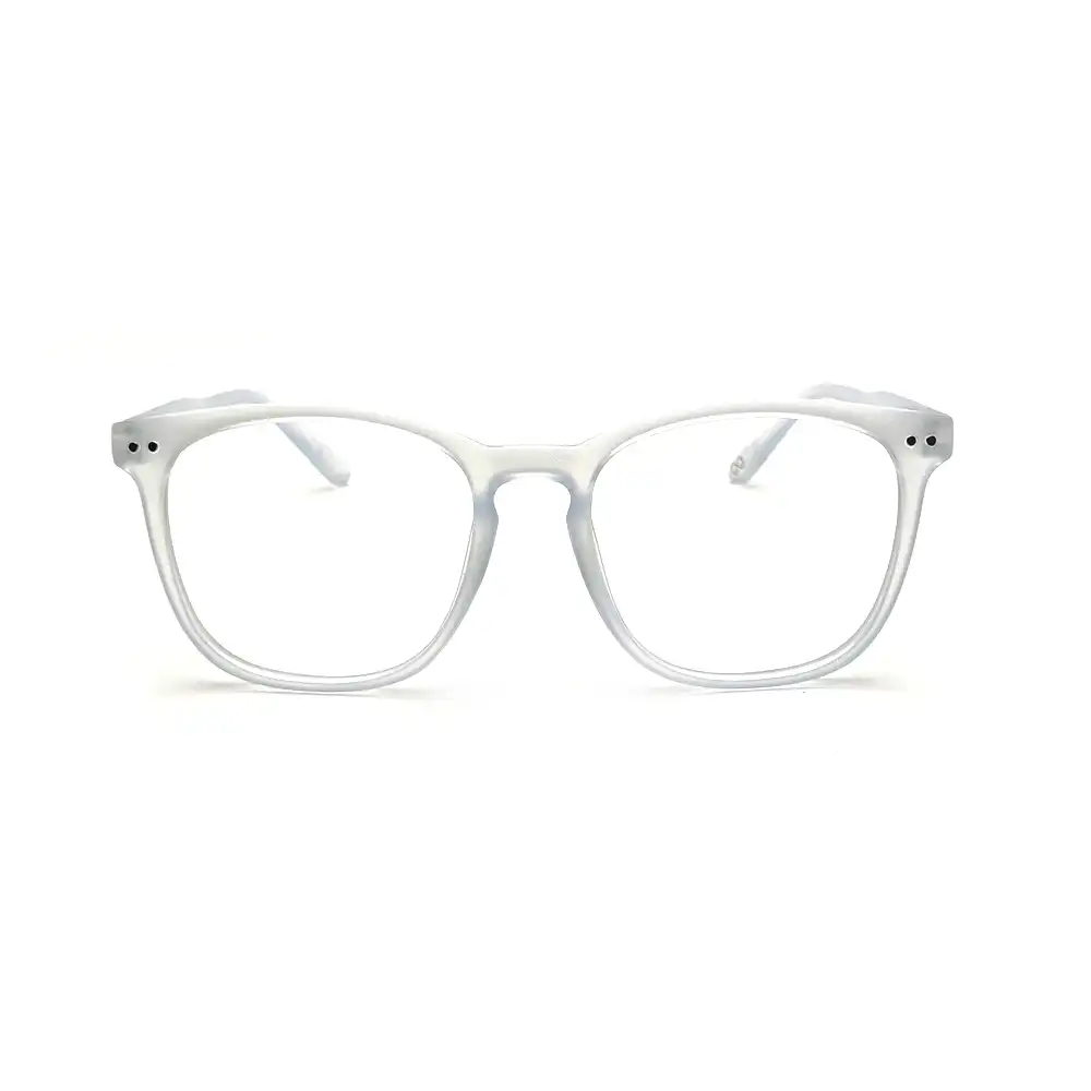 Matte White Computer Glasses