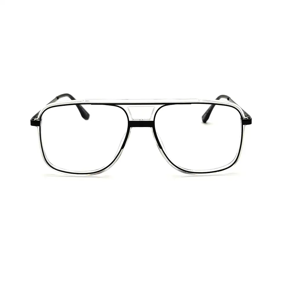 Black Transparent Fashion Eyeglasses