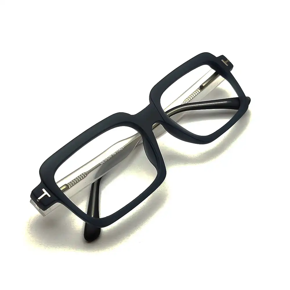 Blue Retro Rectangular EyeglassesIMG20241111164725 1