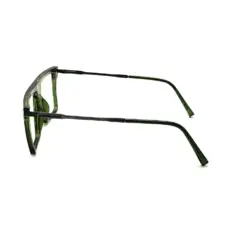 Olive Green Oversized Eyeglasses