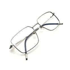 Silver Rectangle Turban Frame