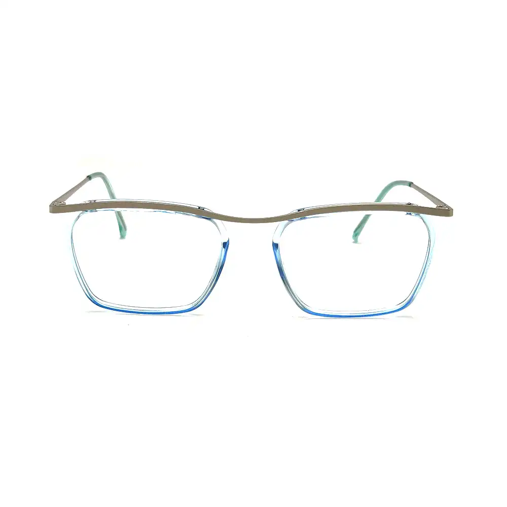 Sky Blue Fancy Eyeglasses at chashmah.com