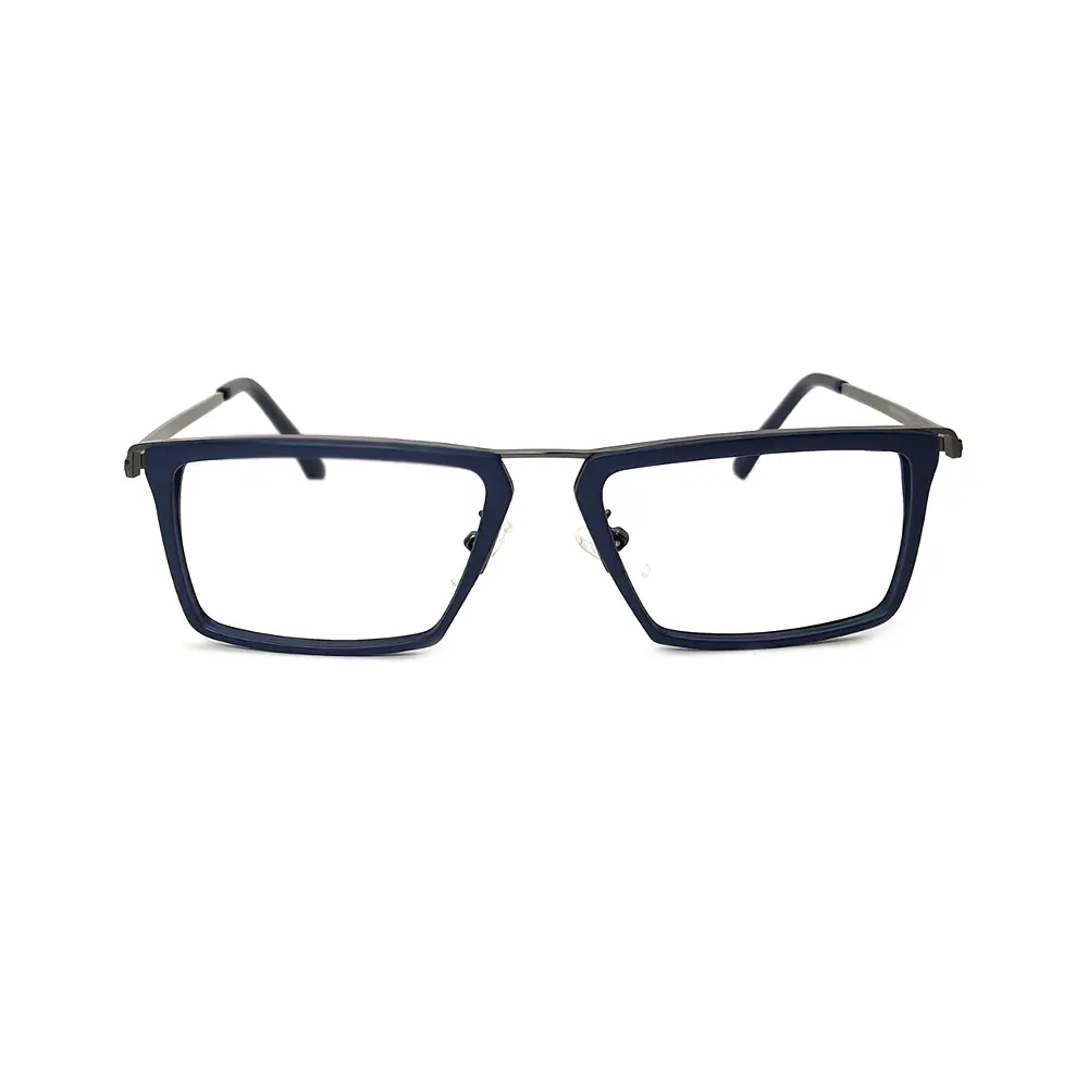 Blue Rectangular Stylish Eyeglasses