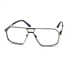 Silver Hip Hop Eyeglasses at chashmah