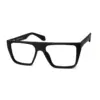 Black Bold Fashion Eyeglasses at chashmah.com