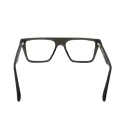 Dark Grey Bold Eyeglasses at chashmah
